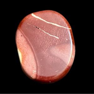 MOOKAITE flat palm stone NWT